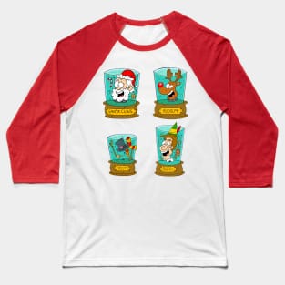 Christmas heads in a jar Baseball T-Shirt